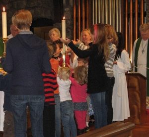 Children Attending The Sabbath